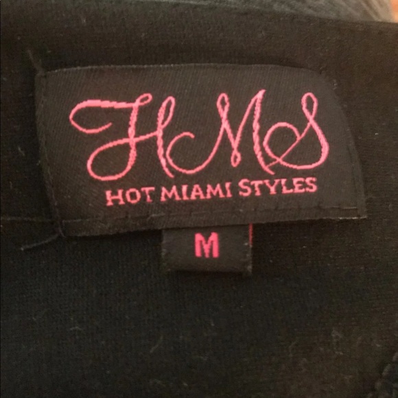 Black Boat Neck, Low Back Dress - Picture 5 of 5